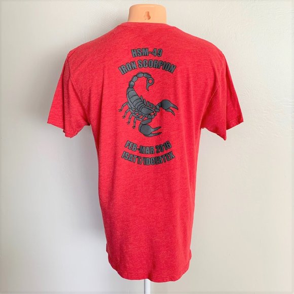 Next Level Apparel Other - US Navy Iron Scorpion Strike Squadron 49 Tee